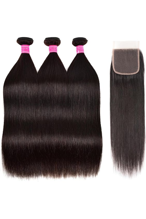 13A Straight Hair + 18″ Closure