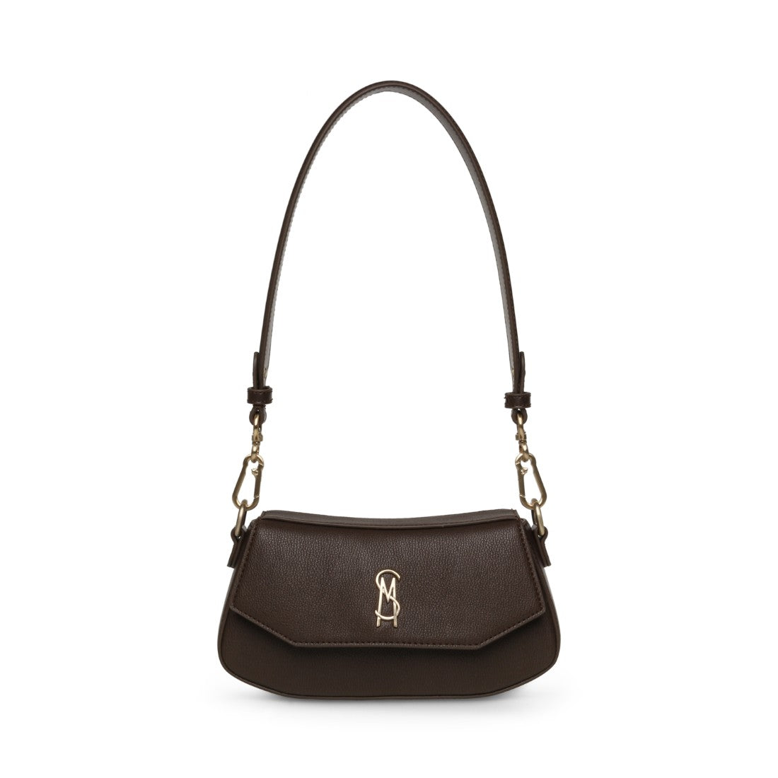 BTaiga Shoulder/Crossbody Bag — Chocolate/Gold